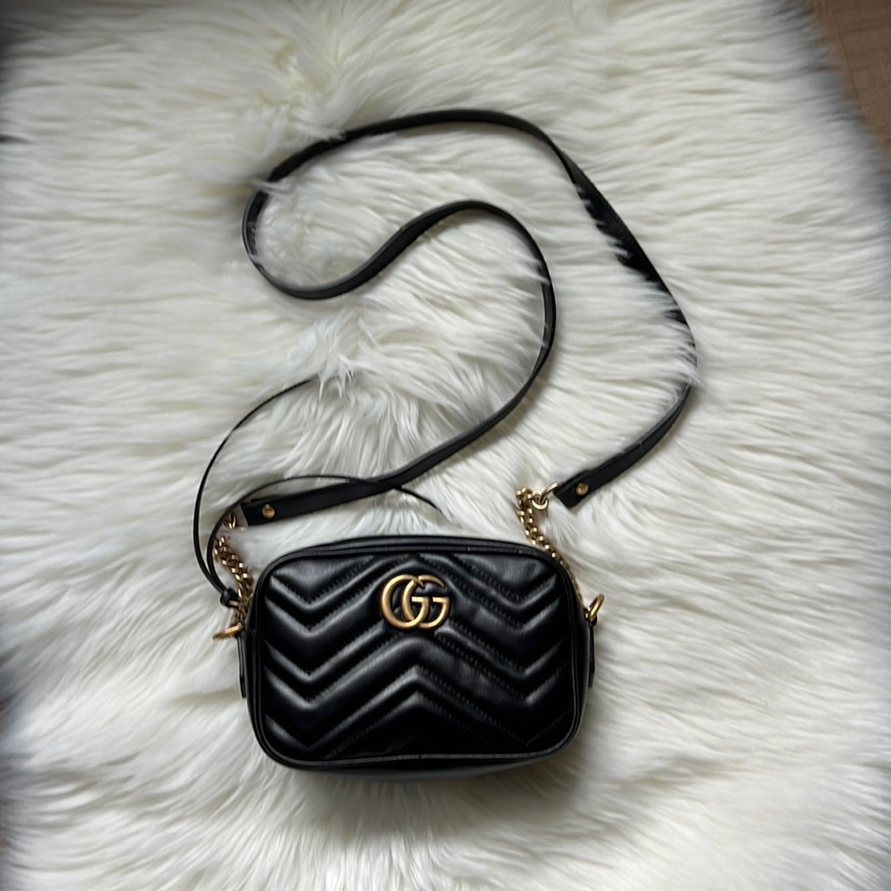 Gucci marmont mini crossbody bag